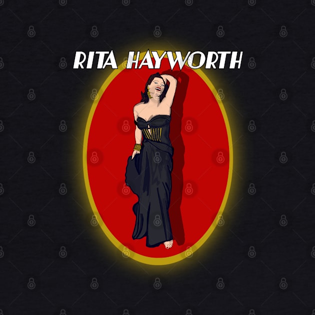 Rita Hayworth by TL Bugg